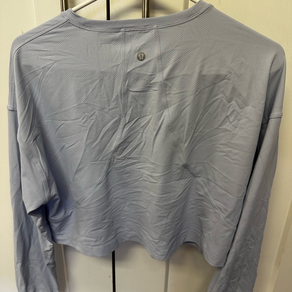 Lululemon Light Blue Long Sleeve Top